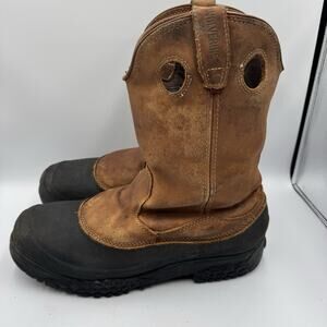 Wolverine Rival SwampMonster Pull On Steel Toe Waterproof Leather Boots 12M
